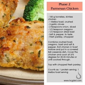 &quot;Chicken Recipes For Phase 3 Hcg Menu